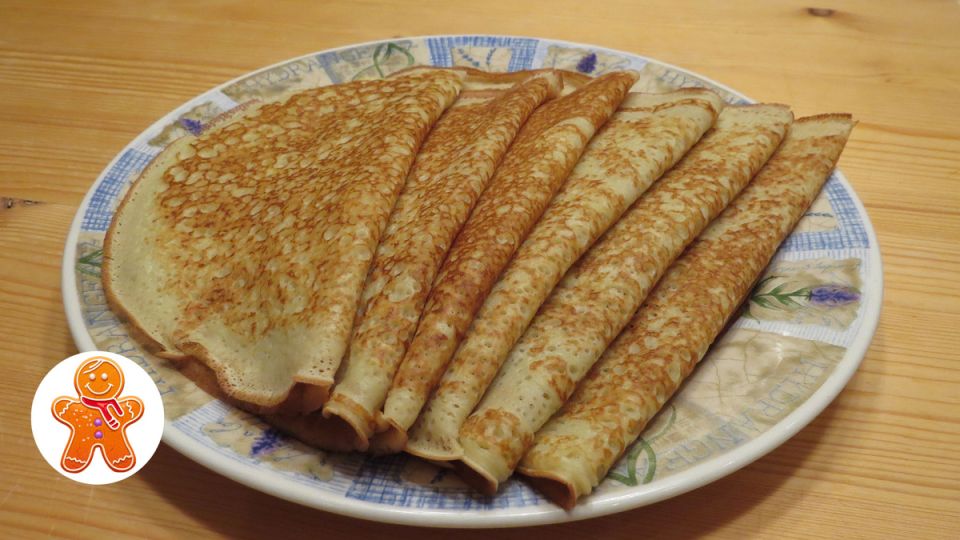 Рецепт нежных блинов на кефире