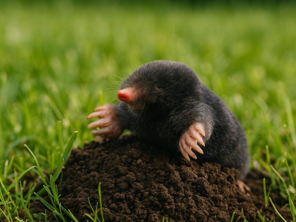 Как правильно справиться с кротами на вашем дачном участке