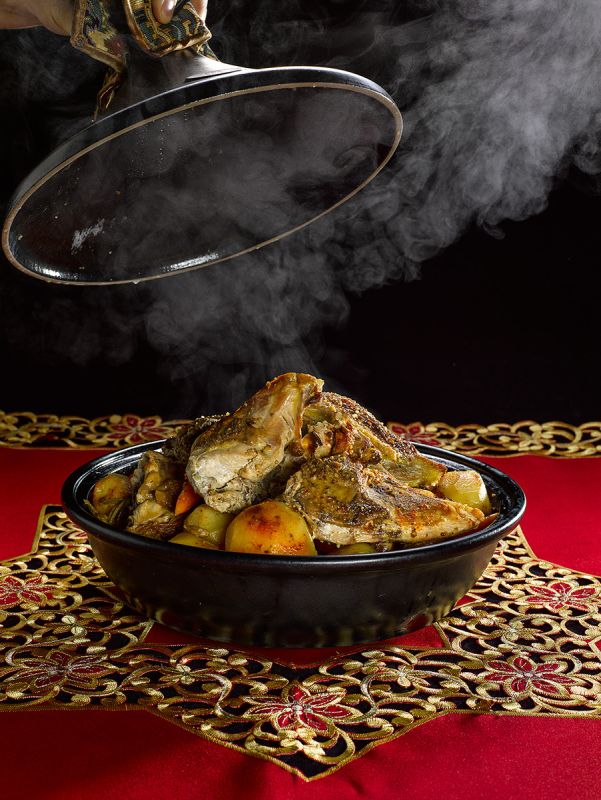 Таджин с цесаркой