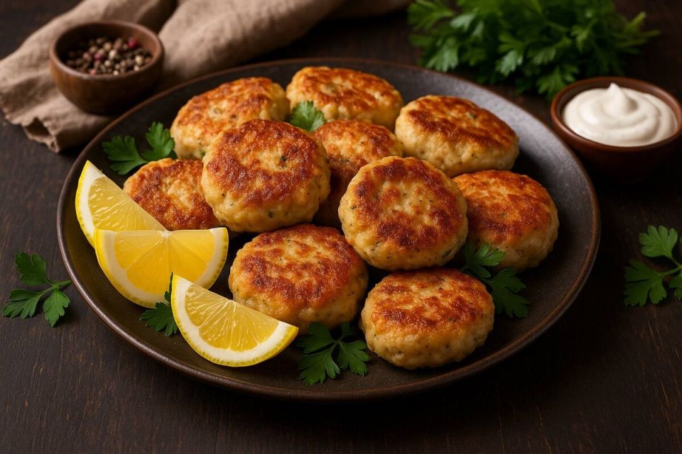 Рыбные котлеты из трески, тающие во рту, как в детстве