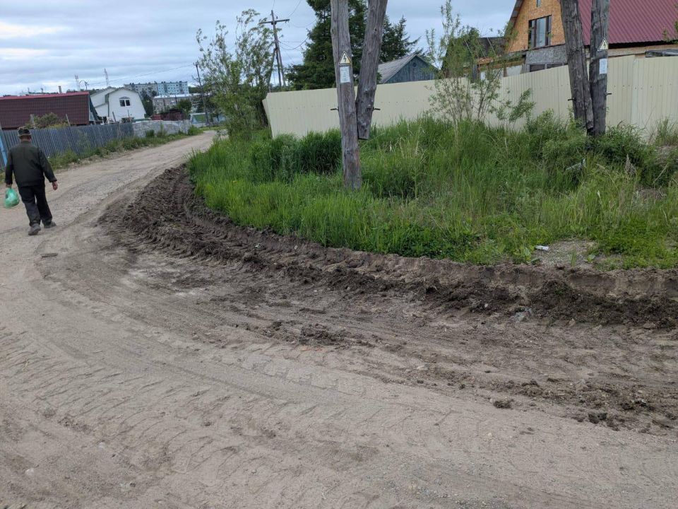 Депутат Магаданской городской Думы Николай Ярощук сообщил о начале работ по благоустройству частного сектора в пгт.Сокол
