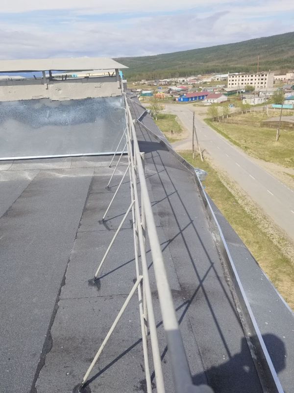 В Гадле отремонтировали крыши жилых домов
