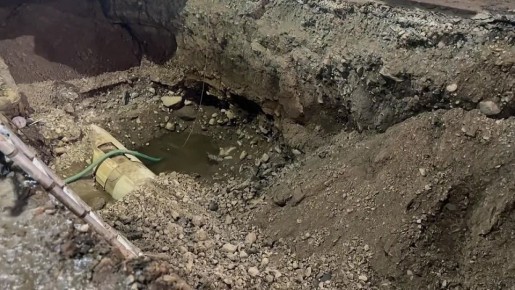 Лариса Поликанова: Аварийный участок водовода открыт