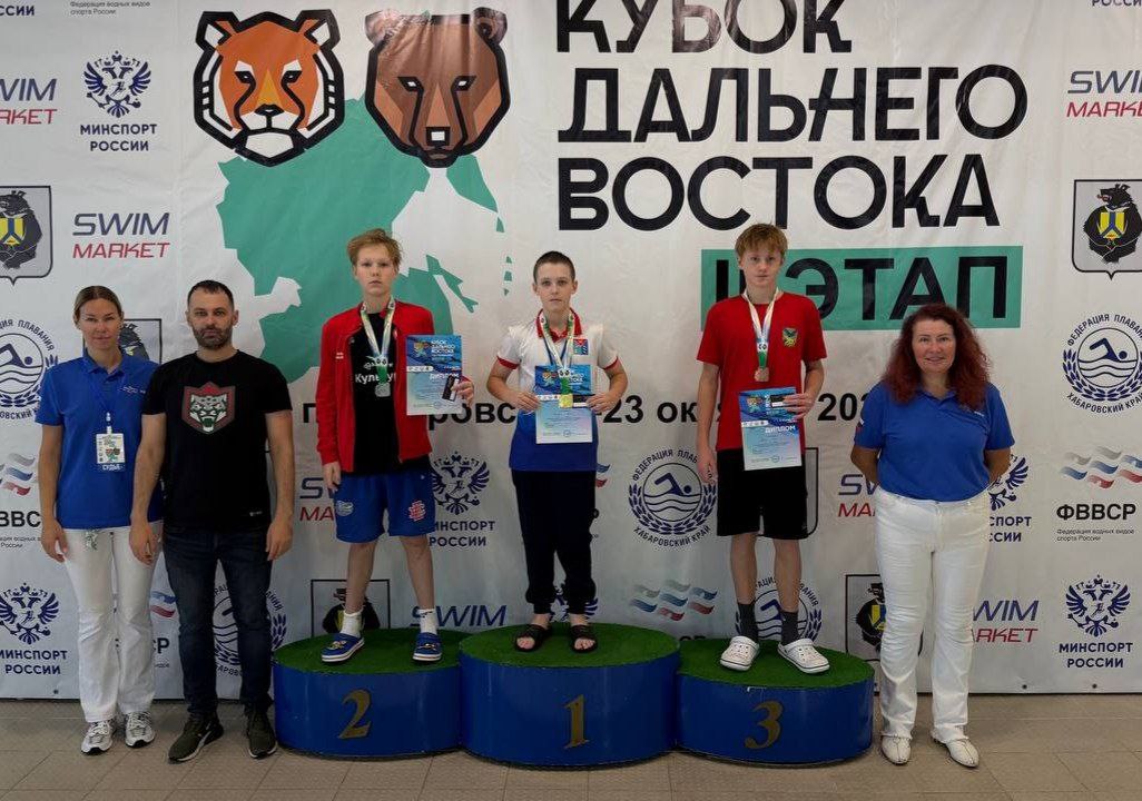 С 21 по 23 октября в г. Хабаровсе проходили межрегиональные соревнования Кубок Дальнего Востока по плаванию, в которых приняли участие около 600 спортсменов дальневосточного региона С 21 по 23 октября в г. Хабаровсе проходили межрегиональные соревнования Кубок Дальнего Востока по плаванию, в которых приняли участие около 600 спортсменов дальневосточного региона