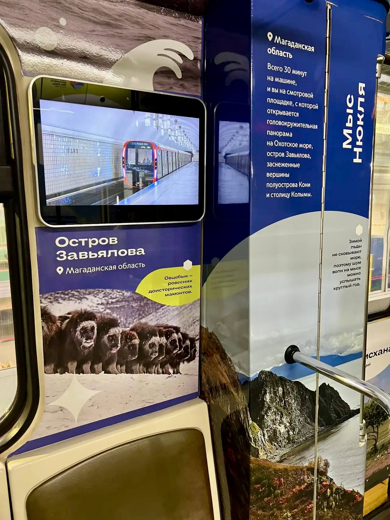 Сергей Носов: В Московском метрополитене на Арбатско-Покровскую линию вышел «Дальневосточный экспресс» Сергей Носов: В Московском метрополитене на Арбатско-Покровскую линию вышел «Дальневосточный экспресс»