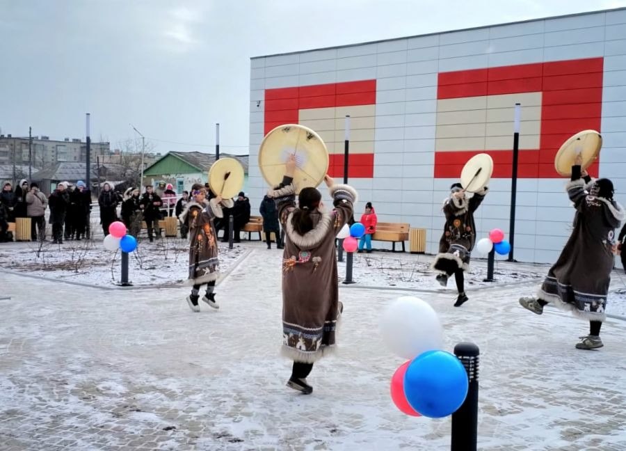 Этнопарк торжественно открыли в Эвенске Этнопарк торжественно открыли в Эвенске