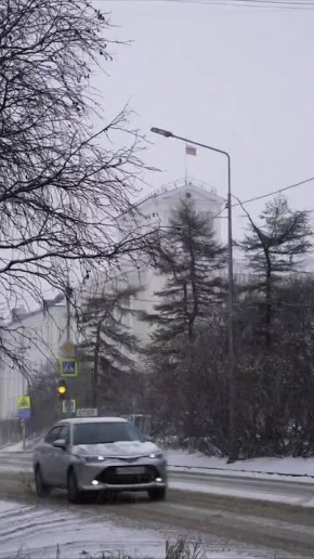 На Колыму пришла зима — та самая настоящая, снежная и морозная, что преображает всё вокруг