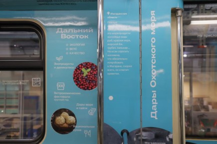 Прикоснуться к красотам Магаданской области можно спустившись в московское метро