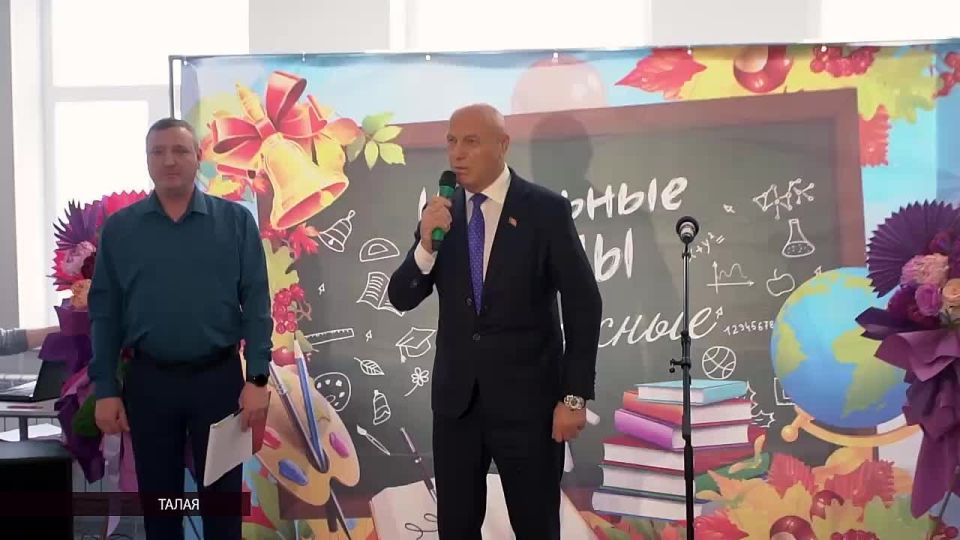 Новая школа открылась в поселке Талая