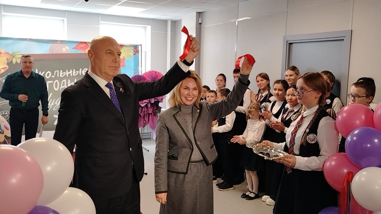 Состоялось торжественное открытие школы-детского сада в посёлке Талая Состоялось торжественное открытие школы-детского сада в посёлке Талая