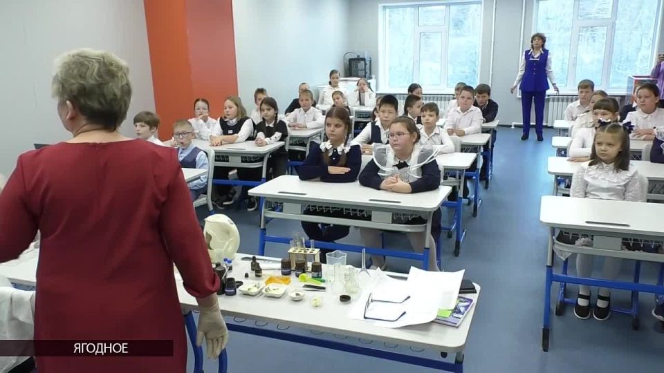 Ягоднинскую школу открыли после реконструкции