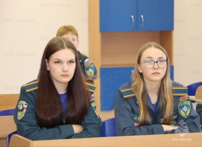 Кадетам - о пожарной безопасности