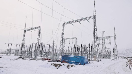 Готовность линии электропередачи до посёлка Талая составляет 75 %