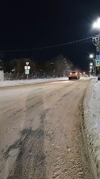 В Магадане на уборку снега, его вывоз, противогололедную обработку вышли 50 единиц техники ГЭЛУД и КЗХ