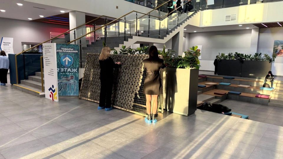 Точка плетения масксетей открылась в спорткомплексе «Президентский» в Магадане