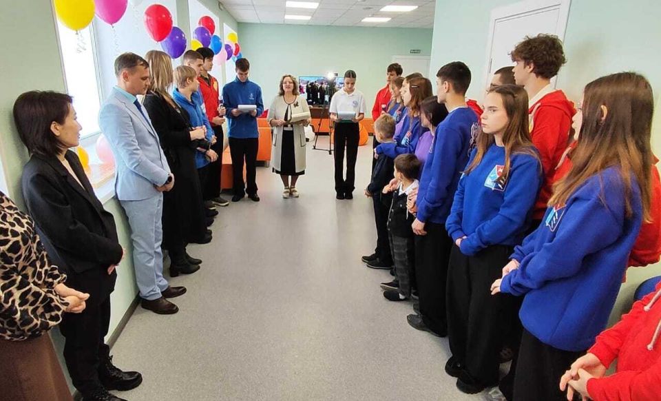 В Омсукчане открыли молодежный центр и филиал «Школы 21» от Сбера