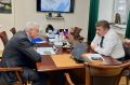 В Роснедрах состоялась рабочая встреча с губернатором Магаданской области