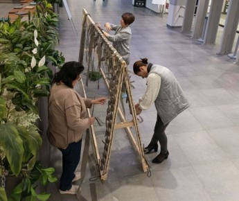 Точка плетения масксетей открылась в спорткомплексе «Президентский» в Магадане