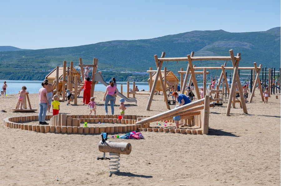 Интересные зоны для игр и отдыха появились в 2025 году в Магадане Интересные зоны для игр и отдыха появились в 2025 году в Магадане