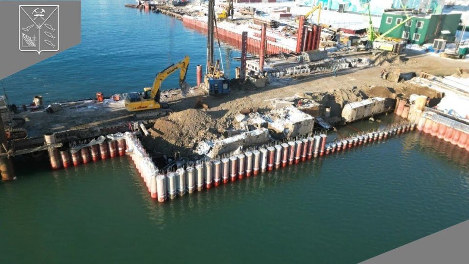 Строительство Морского туристического центра в Магадане идет в соответствии с графиком
