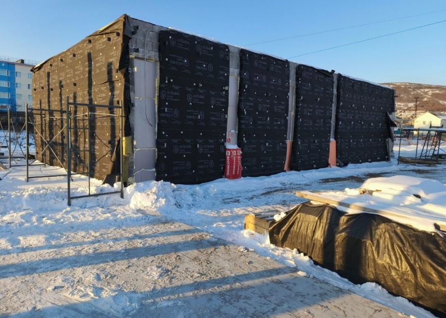 Обновление площади Магаданской завершено на 60% Обновление площади Магаданской завершено на 60%