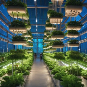 Вертикальные фермы: будущее городского земледелия с аэропоникой