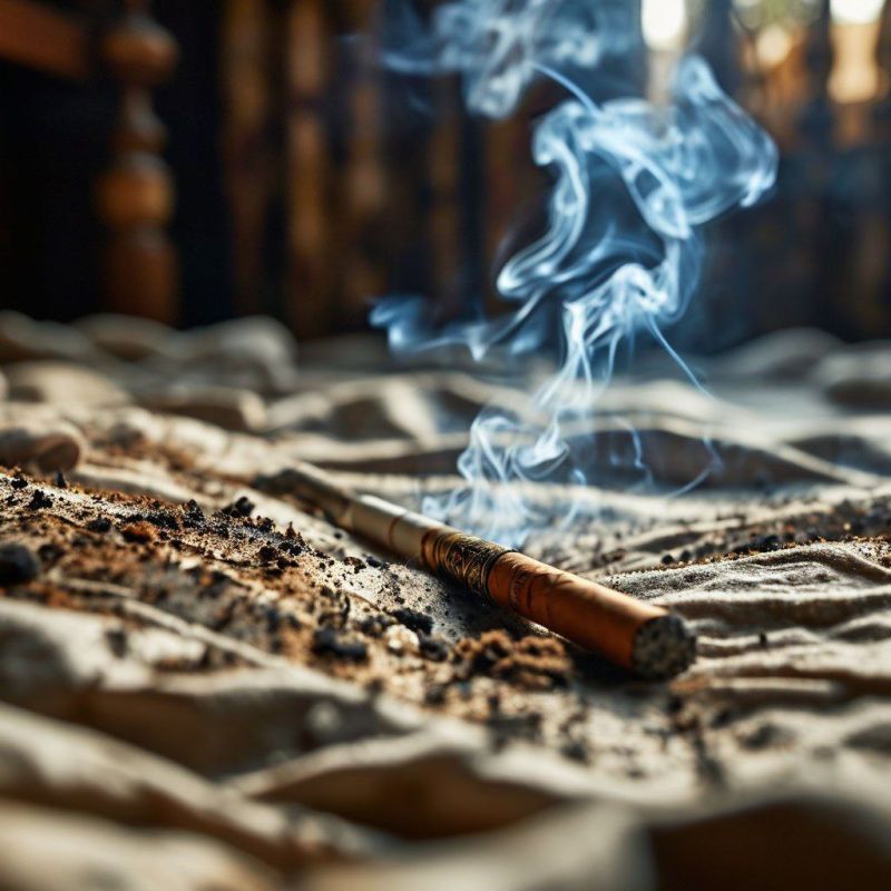 Из-за неосторожного обращения с огнем происходит большое количество пожаров