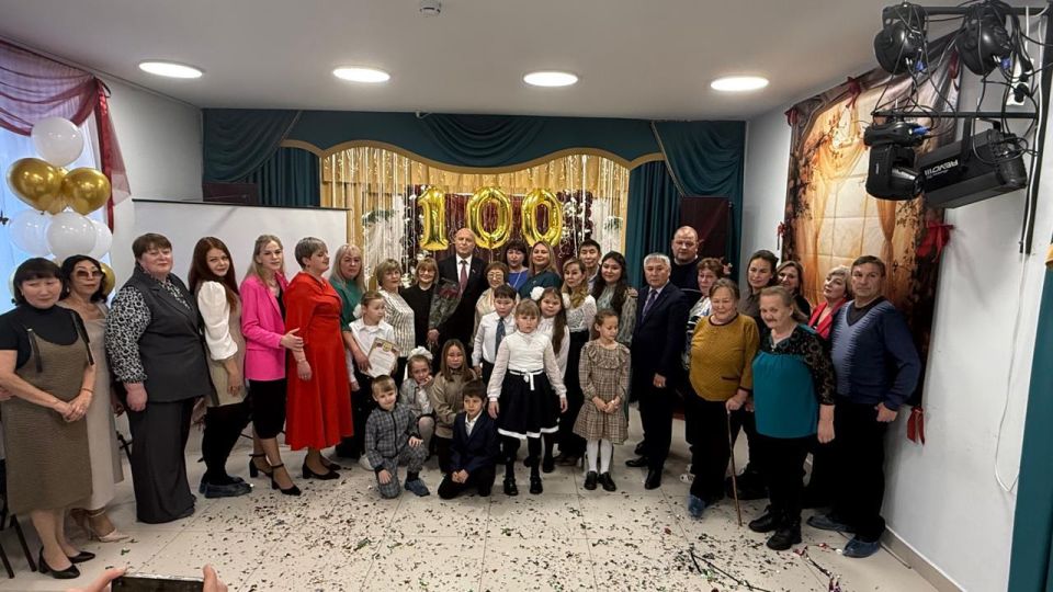 Начальная школа - детский сад в селе Гадля торжественно отметила свой 100-летний юбилей