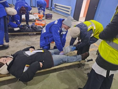 Масштабные тактико-специальные учения прошли в аэропорту Магадана