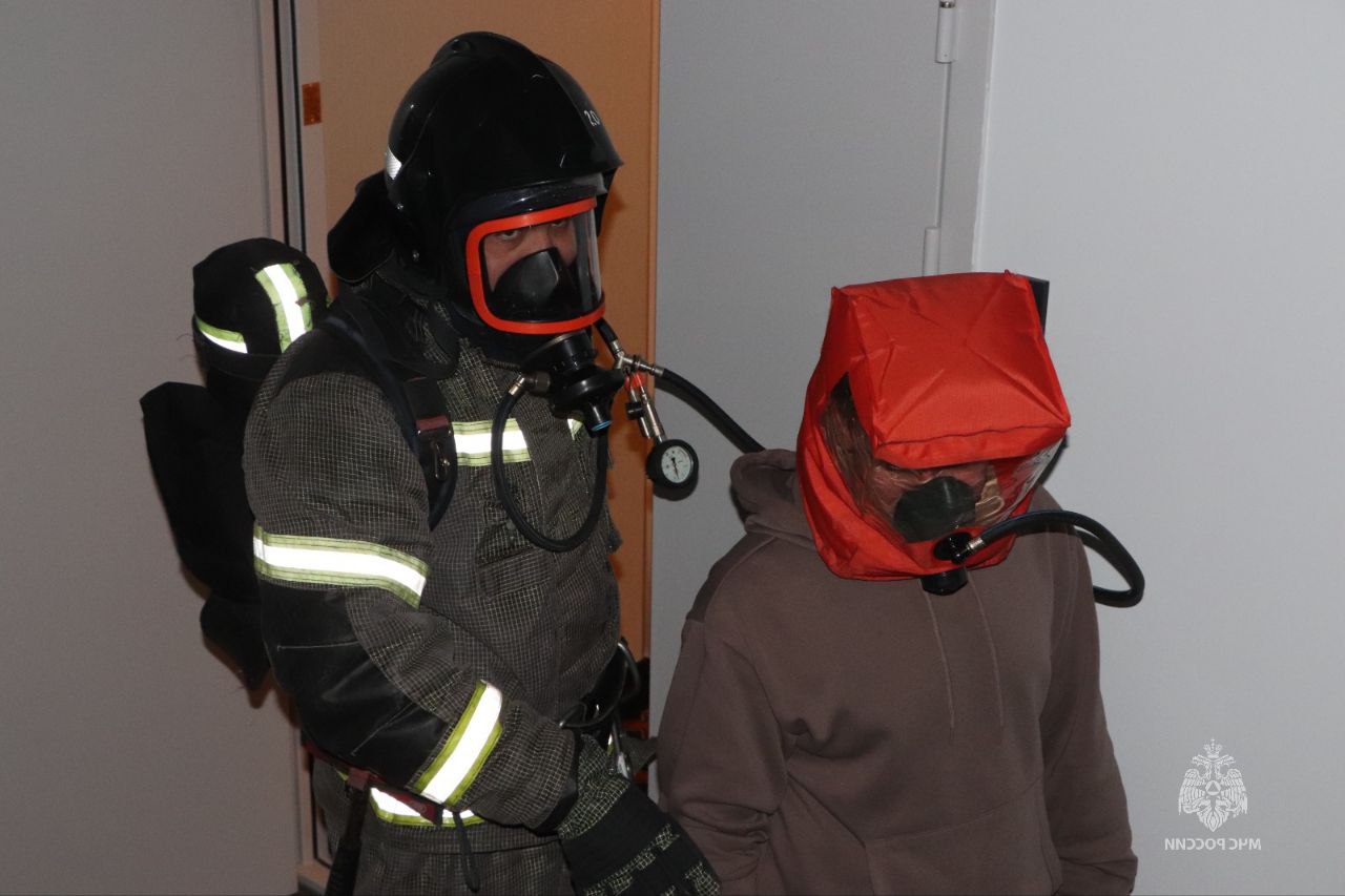 В бутик-отеле Территория прошли пожарно-тактические учения