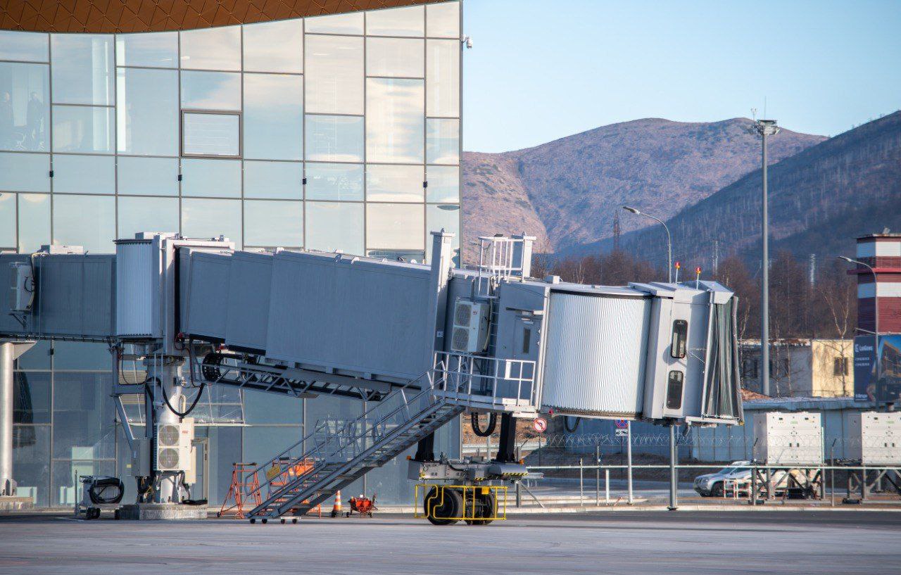 В аэропорту Магадана телетрапы заработали для всех видов самолетов В аэропорту Магадана телетрапы заработали для всех видов самолетов