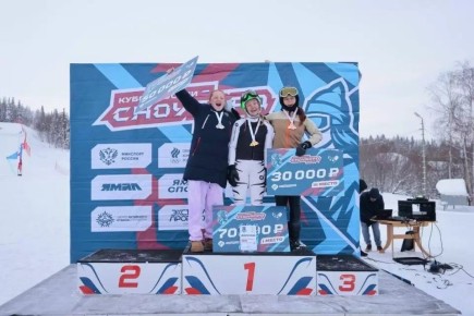 Магаданские сноубордисты завоевали медали всех достоинств на 1 этапе Кубка России