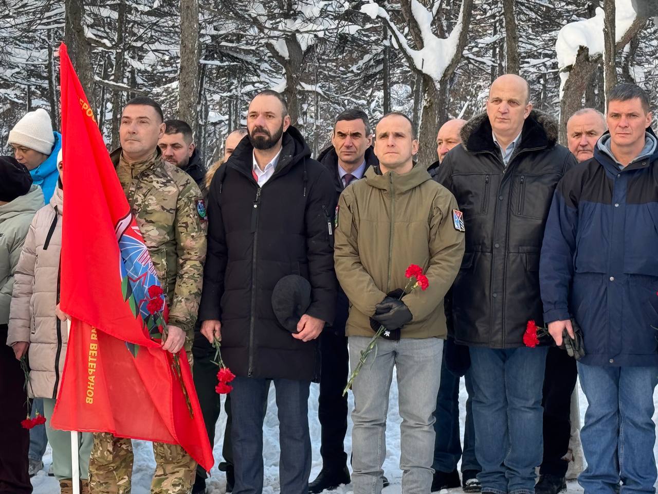 В Магадане состоялось мероприятие,посвященное дню начала Чеченской кампании В Магадане состоялось мероприятие,посвященное дню начала Чеченской кампании