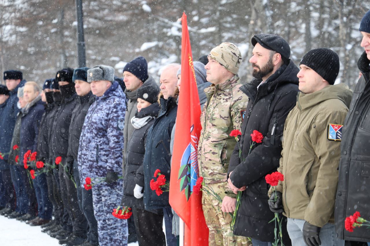 Магаданцы почтили память погибших в вооруженном конфликте на Кавказе Магаданцы почтили память погибших в вооруженном конфликте на Кавказе