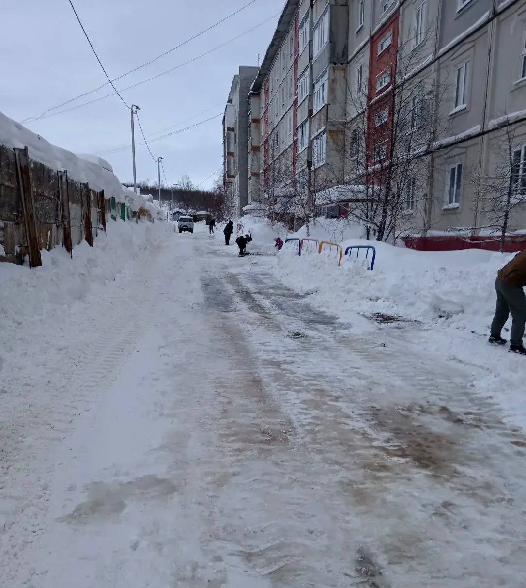 Лариса Поликанова: Подрядчик усилил работу по расчистке микрорайонов Лариса Поликанова: Подрядчик усилил работу по расчистке микрорайонов