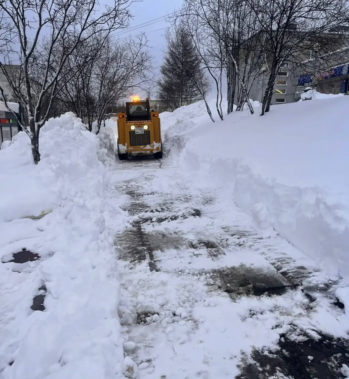 Лариса Поликанова: Подрядчик усилил работу по расчистке микрорайонов Лариса Поликанова: Подрядчик усилил работу по расчистке микрорайонов