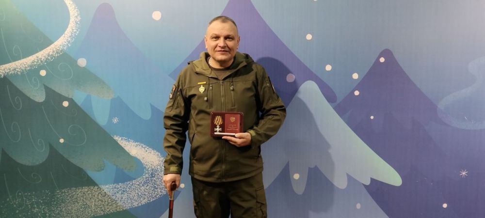 Ветеран СВО Роман Лукавский награжден Георгиевским крестом IV степени