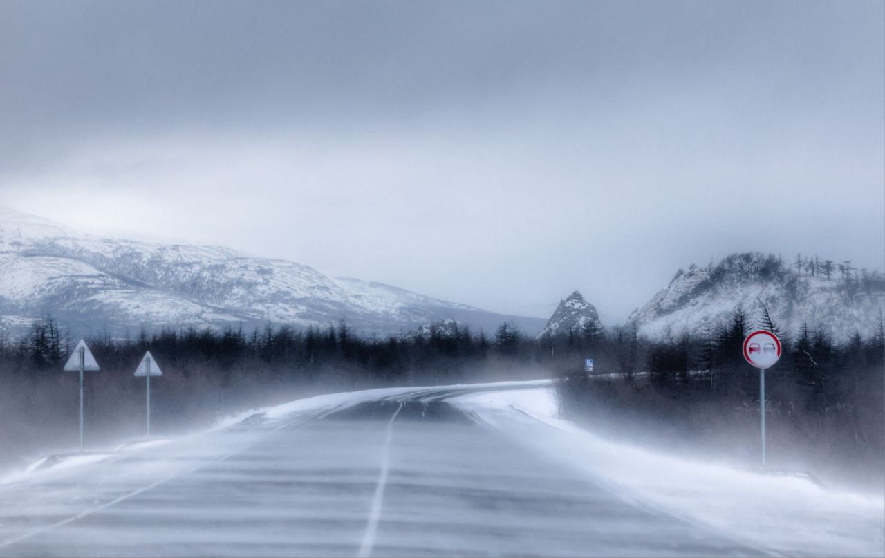 В среду, 17 декабря, в Магаданской области снежно и ветрено