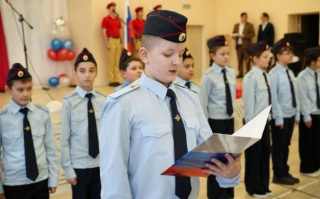 Полицейский класс создали в школе №1 поселка Палатка на Колыме