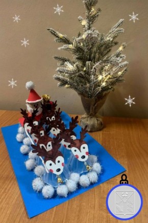 Друзья, спешим поделиться с вами еще одной замечательной работой, поступившей в нашу Новогоднюю мастерскую!