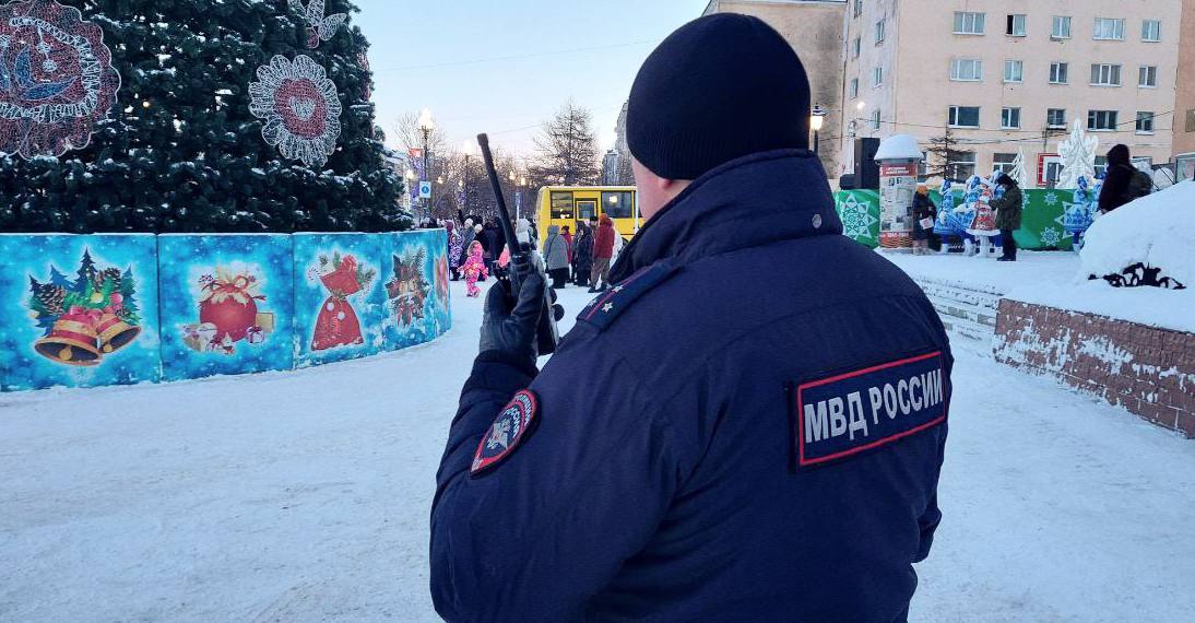 Полицейские Колымы готовы к охране общественного порядка в период проведения новогодних и рождественских праздников