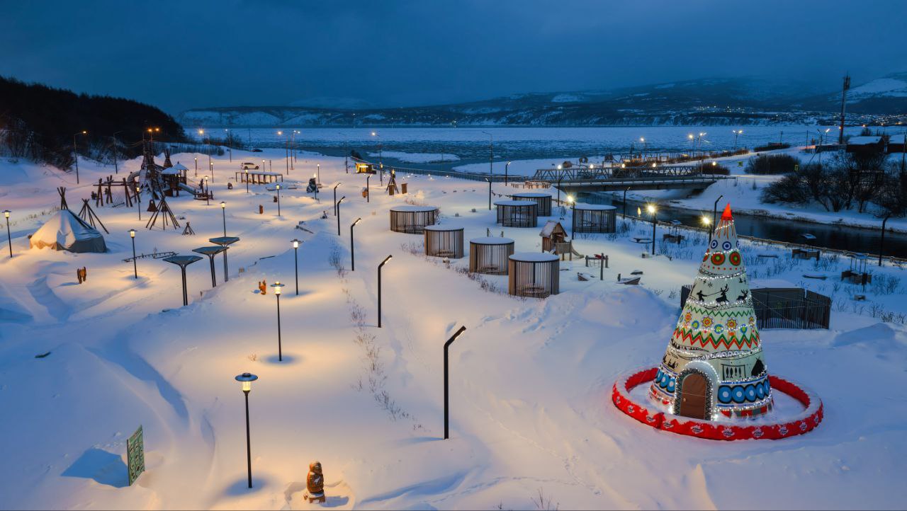 Этноелка магаданского парка «Дюкча» участвует во Всероссийском конкурсе Этноелка магаданского парка «Дюкча» участвует во Всероссийском конкурсе