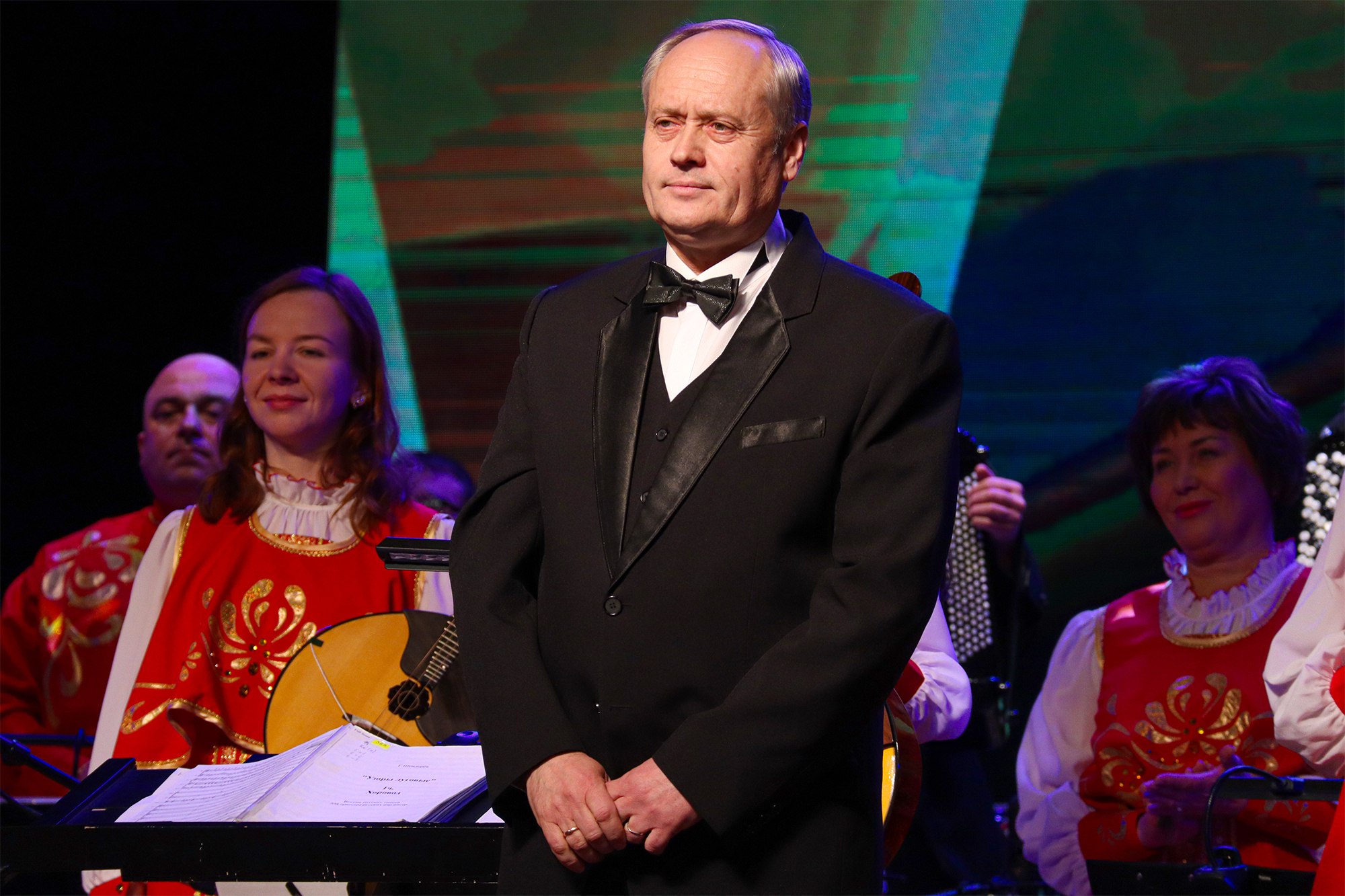 Сегодня юбилей отмечает почетный работник культуры Магаданской области, главный дирижер Магаданского русского оркестра Сергей Шумков