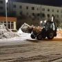 В Магадане городские службы в ежедневном режиме продолжают интенсивную расчистку от снега участков улично-дорожной сети