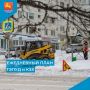 В Магадане городские службы продолжают интенсивную расчистку от снега участков улично-дорожной сети