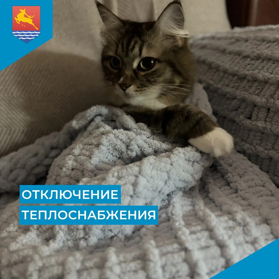 Магаданцы, внимание!. В понедельник, 26 января с 9:00 до 13:00 на улице Набережной реки Магаданки, 53, 55, 55 к. 2 будет отключено теплоснабжение