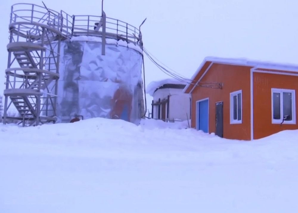 Новая водонасосная станция обеспечивает поселок Талая в Магаданской области Новая водонасосная станция обеспечивает поселок Талая в Магаданской области