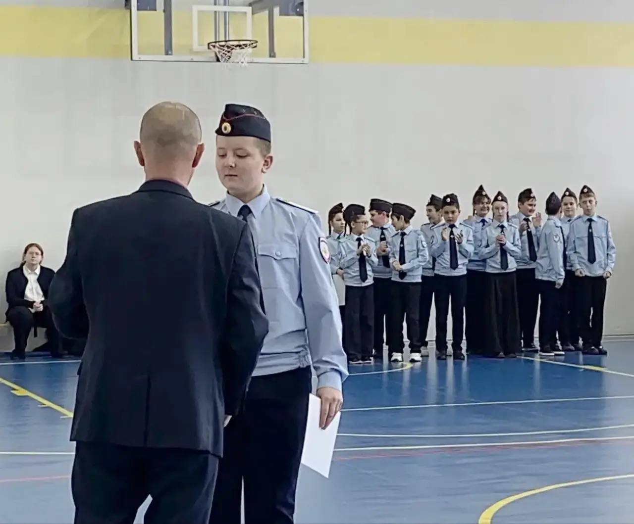 В Хасынском округе Колымы кадеты полицейского класса стали победителями в конкурсе песни и строя, посвященном Дню защитника Отечества В Хасынском округе Колымы кадеты полицейского класса стали победителями в конкурсе песни и строя, посвященном Дню защитника Отечества