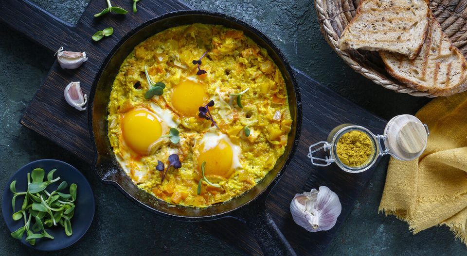 Яркая шакшука для незабываемого завтрака