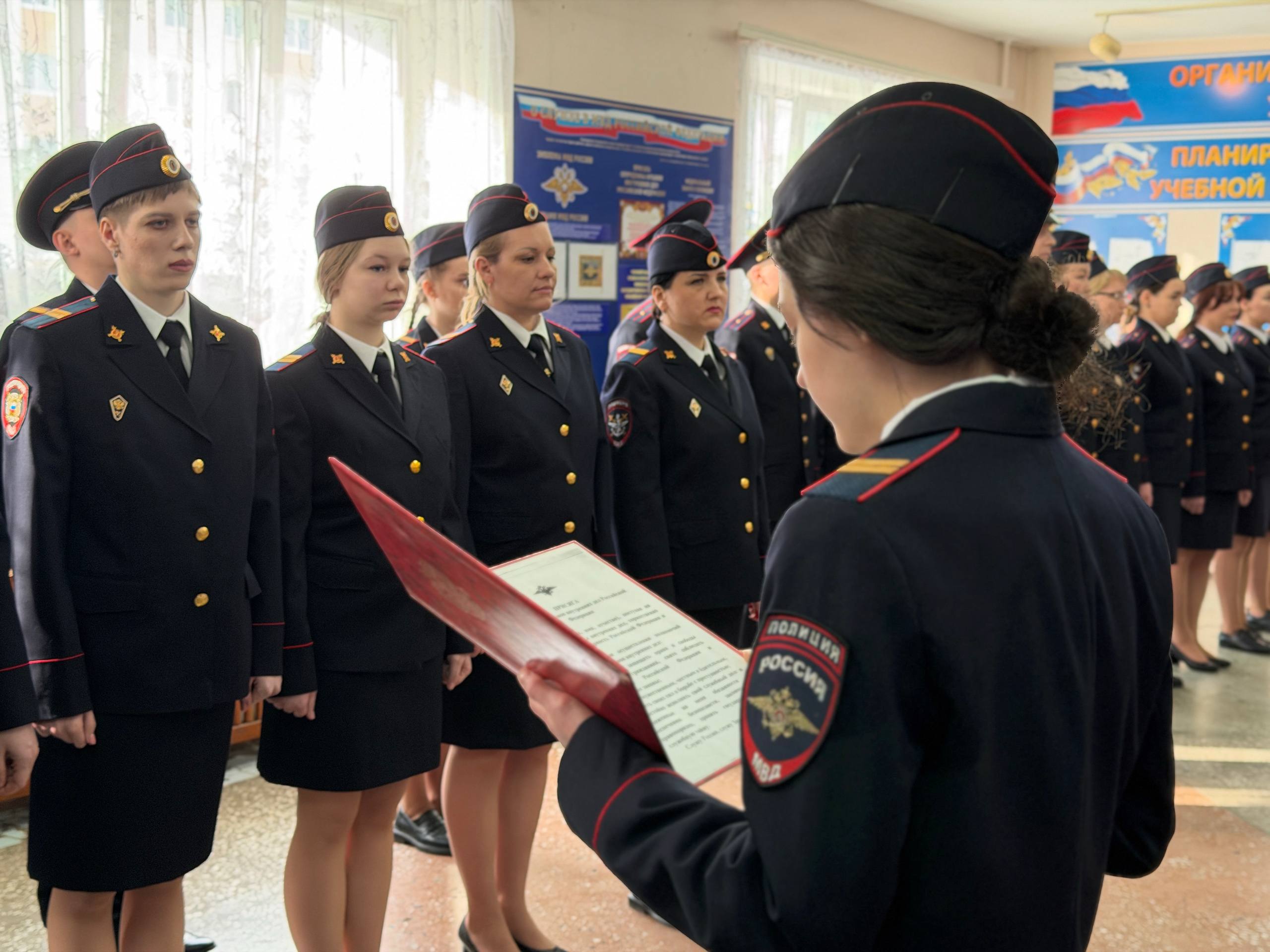 Принятие Присяги слушателями Центра профессиональной подготовки УМВД России по Магаданской области Принятие Присяги слушателями Центра профессиональной подготовки УМВД России по Магаданской области